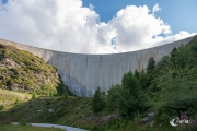 Bogenstaumauer Lac de Moiry