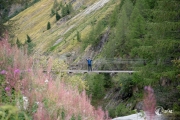 Hängebrücke an der Nufenenstraße