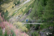 Hängebrücke an der Nufenenstraße