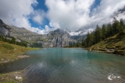 Öschinensee und Blüemlisalphorn