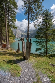 Skulpturen am Öschinensee